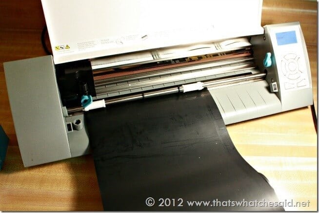 Cutting Heat Transfer on Silhouette Cameo