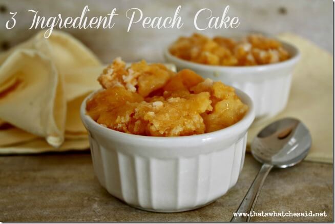 Peach Dump Cake 1