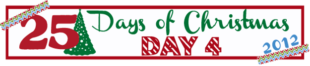 25 Days of Christmas Banner Day 4