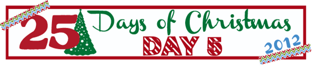 25 Days of Christmas Banner Day 5