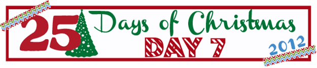 25 Days of Christmas Banner Day 7