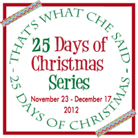 25 Days of Christmas Series Button 2012 25 Days of Christmas Series Button 2012