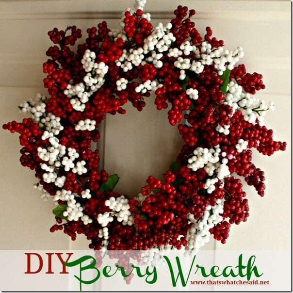 DIY Berry Wreath