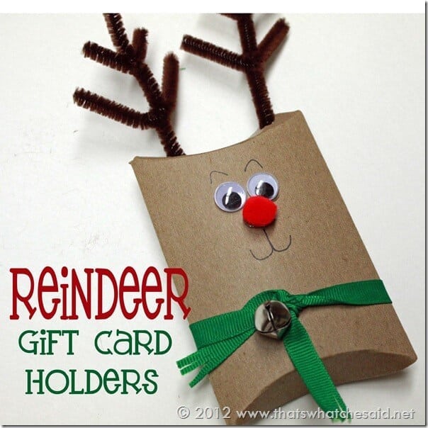 Reindeer Gift Card Holder