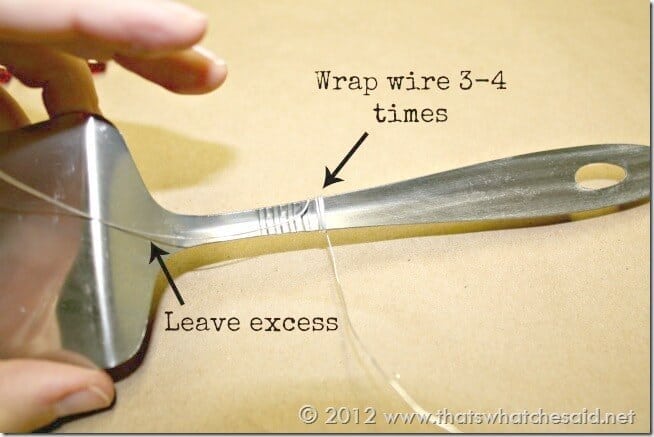 Wrap Wire 3 to 4 times