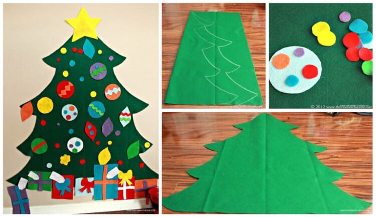 Children's Felt Christmas Tree – That's What {Che} Said...