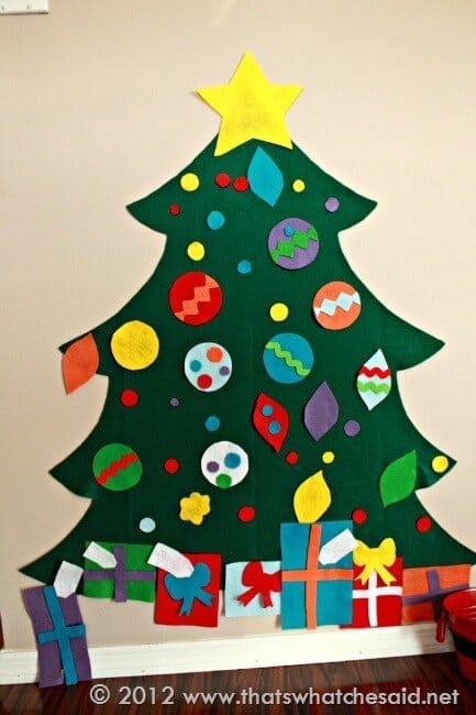 DIY Felt Christmas Tree for Kids with Free Cricut Cut File - Simple Made  Pretty (2024)