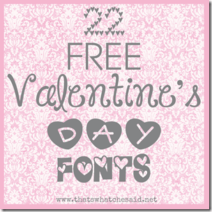 22 Free Valentine's Day Fonts