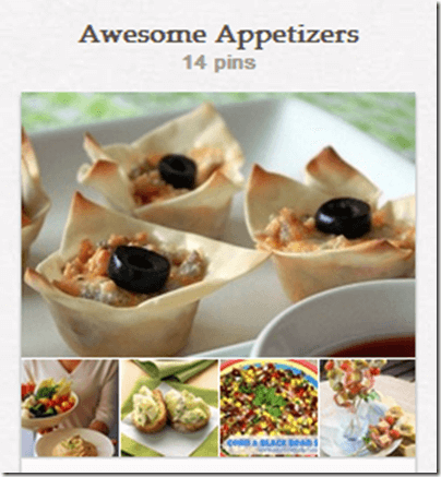 Appetizer Pinterest