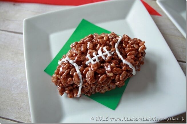 Game Day Krispie Treats