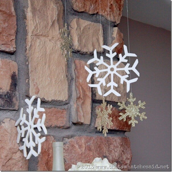 Hanging Snowflakes