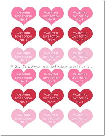 Love Potion Heart Tags copy Love Potion Heart Tags copy