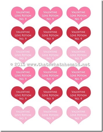 Love Potion Heart Tags copy