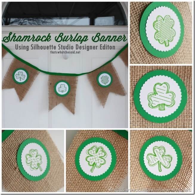 Shamrock Banner collage