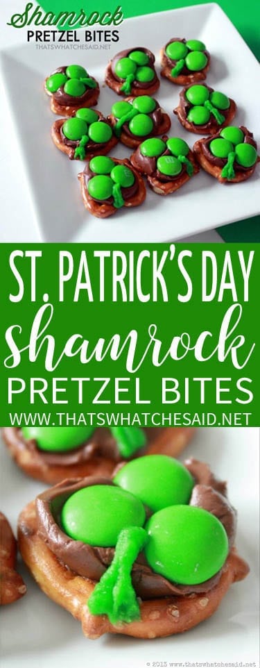 Long Pin image of Shamrock Pretzel Bites