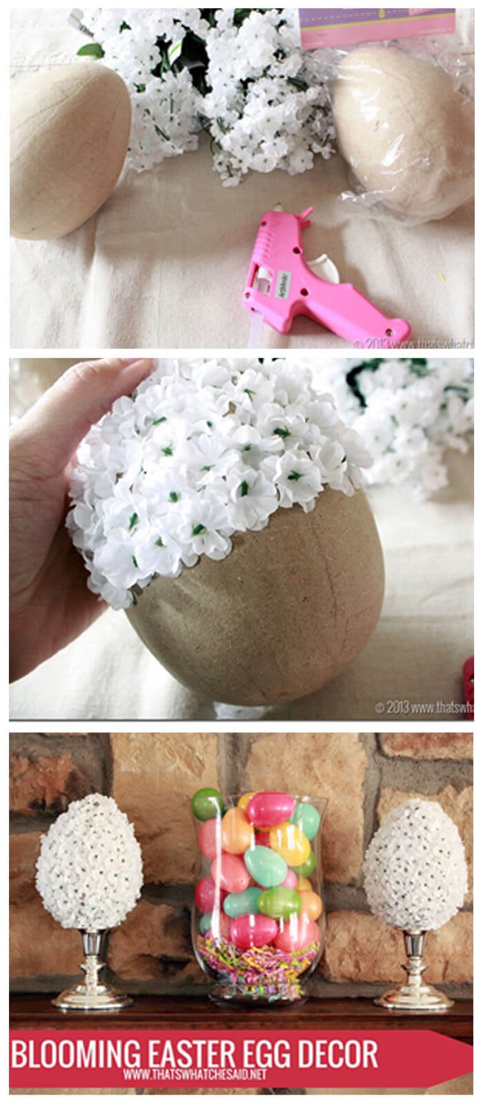 Blooming Easter Egg Decor