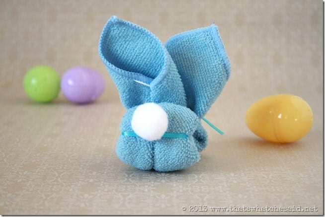 How to Make a Washcloth Boo-Boo Bunny