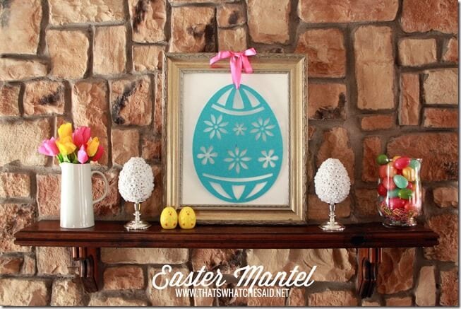 Easter Mantel Easter Mantel