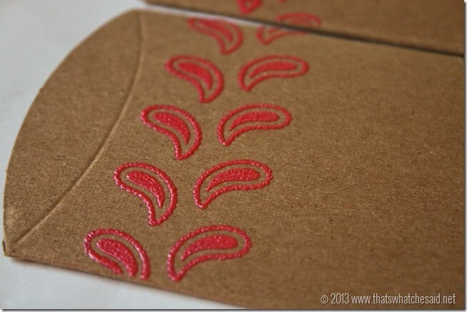 DIY Gift Wrap at www.thatswhatchesaid.com