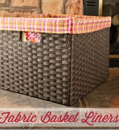Fabric Basket Liners