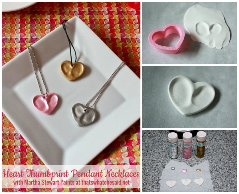 Heart Thumbprint Charm Necklace - That's What Che Said