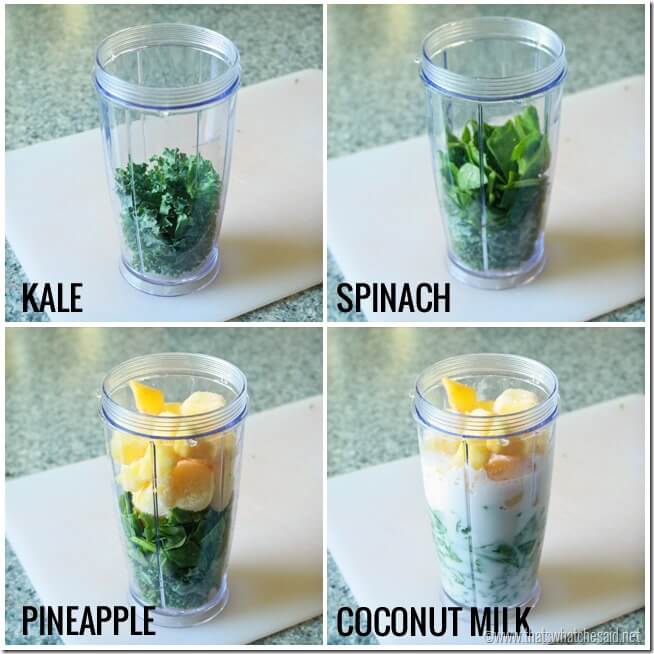 Amounts of Green Smoothie Recipe at thatswhatchesaid.net