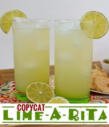 Copycat Lime-A-Rita Recipe!