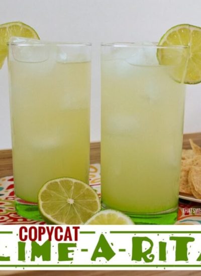 Copycat Lime-A-Rita Recipe!