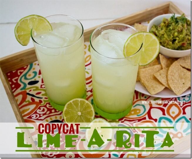 Copycat Lime-a-Rita Recipe at thatswhatchesaid.net