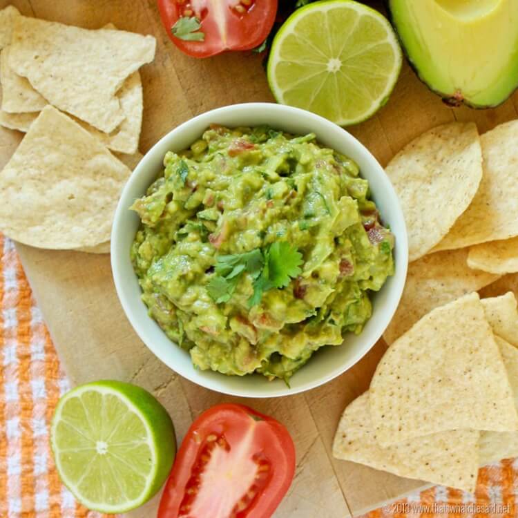 Secret Ingredient Guacamole Recipe