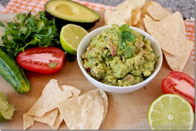 Guacomole Recipe at thatswhatchesaid.net