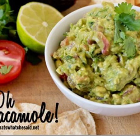 SSecret Ingredient Guacamole Recipe