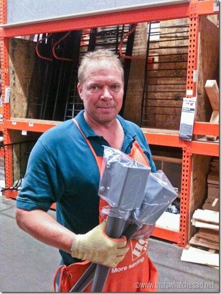 Vance at the Home Depot DigIn