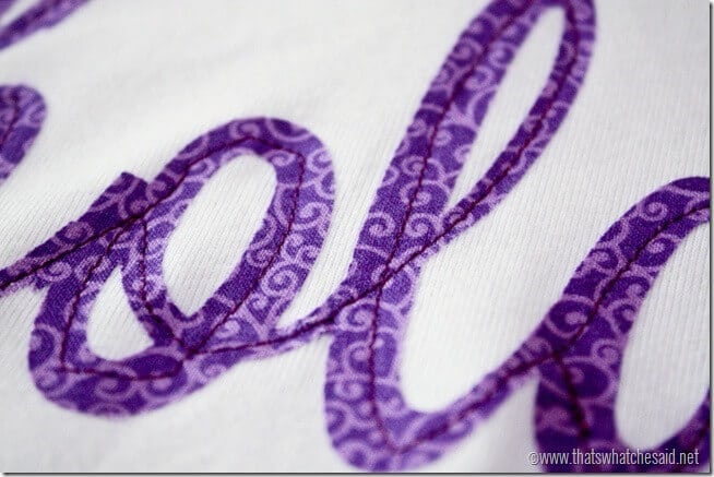 stitching on Hola Shirt at thatswhatchesaid.net