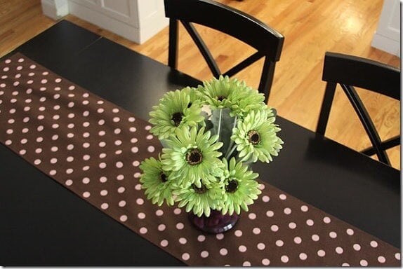 Polka Dot Table Runner