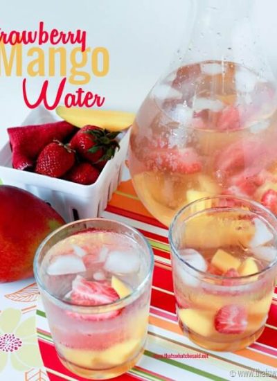 Strawberry Mango Naturally Flavored Water