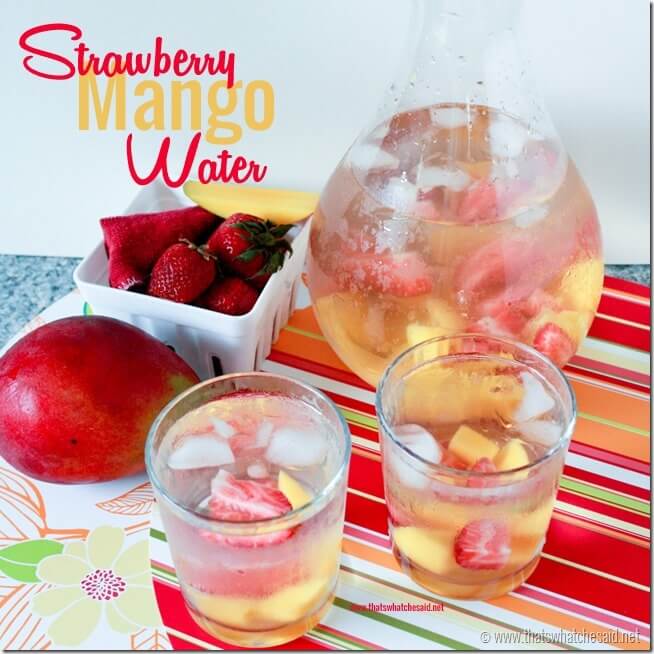 Strawberry Mango Water