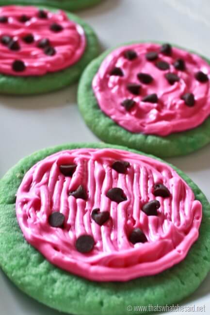 Watermelon Cookies – That's What {Che} Said...
