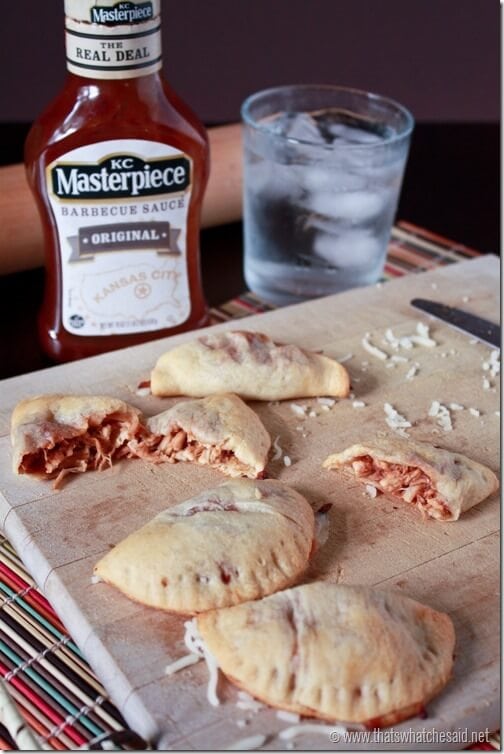 BBQ Chicken Empanadas at thatswhatchesaid