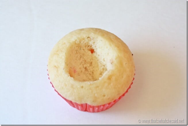 Cut Cupcake