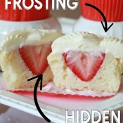 Strawberry Cupcakes Pin Image