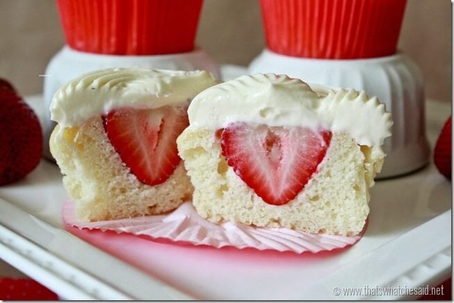 Strawberry Cheesecake Cupcakes