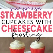 Strawberry Cupcakes Pin Image