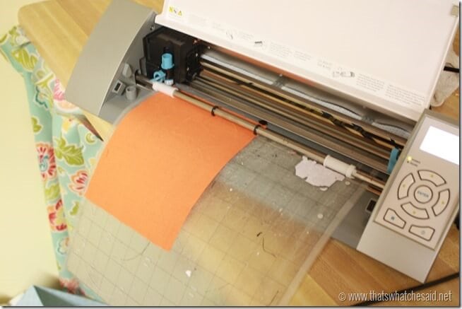 Cutting Fabric with the Silhouette Cameo