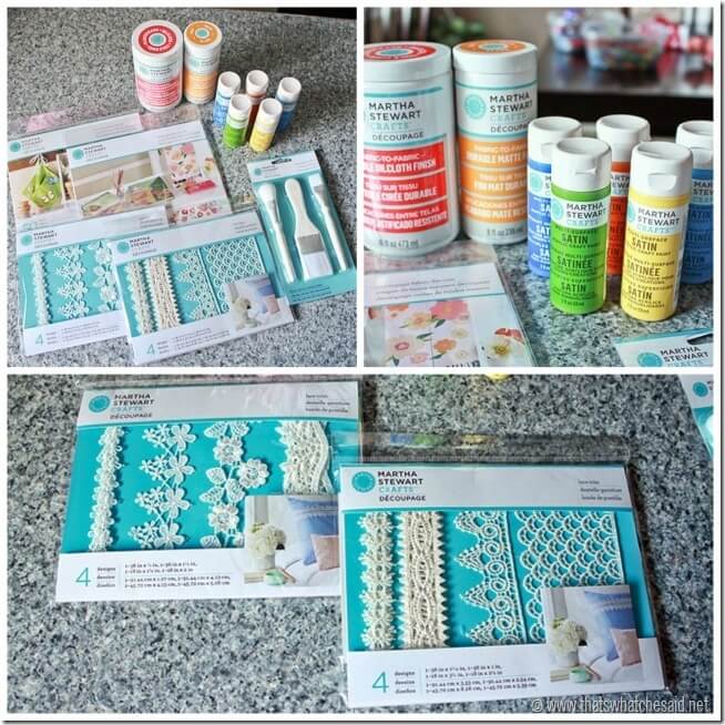 Martha Stewart Decoupage Supplies & Tools