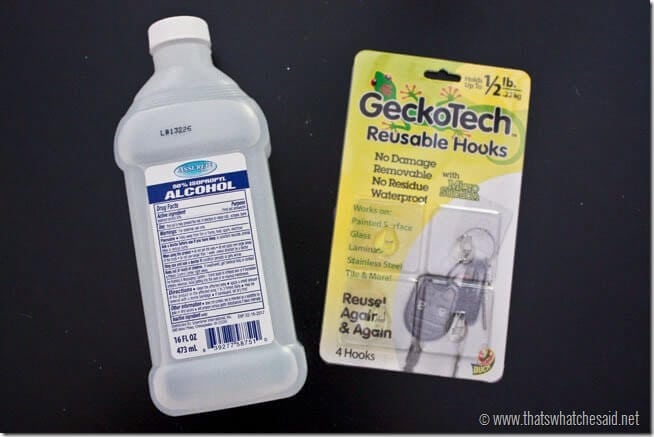 Supplies Needed for Gecko Hooks from The Duck Brand