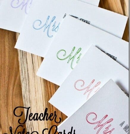 DIY Notecards with Silhouette Sketch Pens