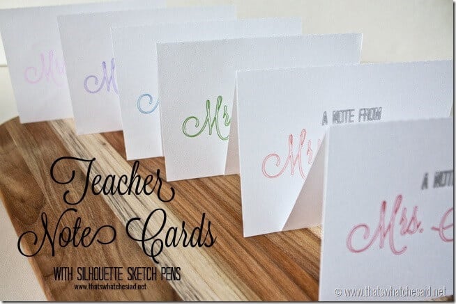 Teacher-Note-Cards-with-Silhouette-Sketch-Pens