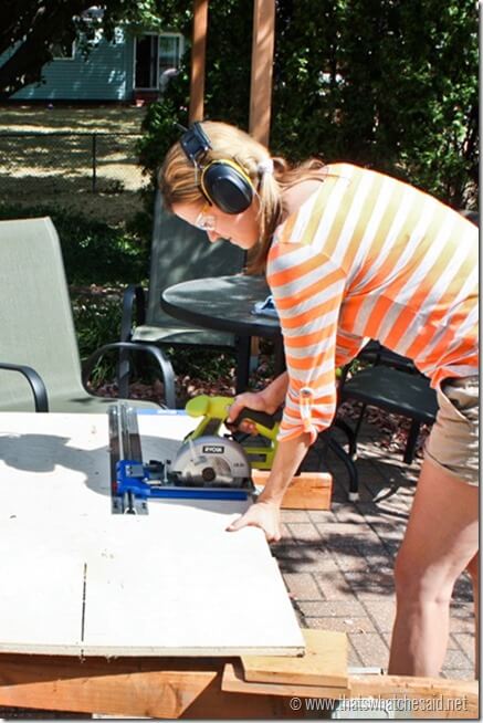 DIY Cubby System - Cut your Boards safely