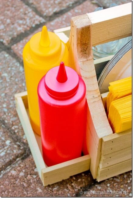 Ketchup & Mustard Compartment